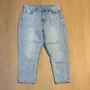 American Eagle Outfitters Light Wash Mom Jean size 12 X-Short